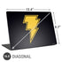 DC Comics Black Adam Classic Logo Universal Laptop 16.6in (13.4 x 9.7in) Skin